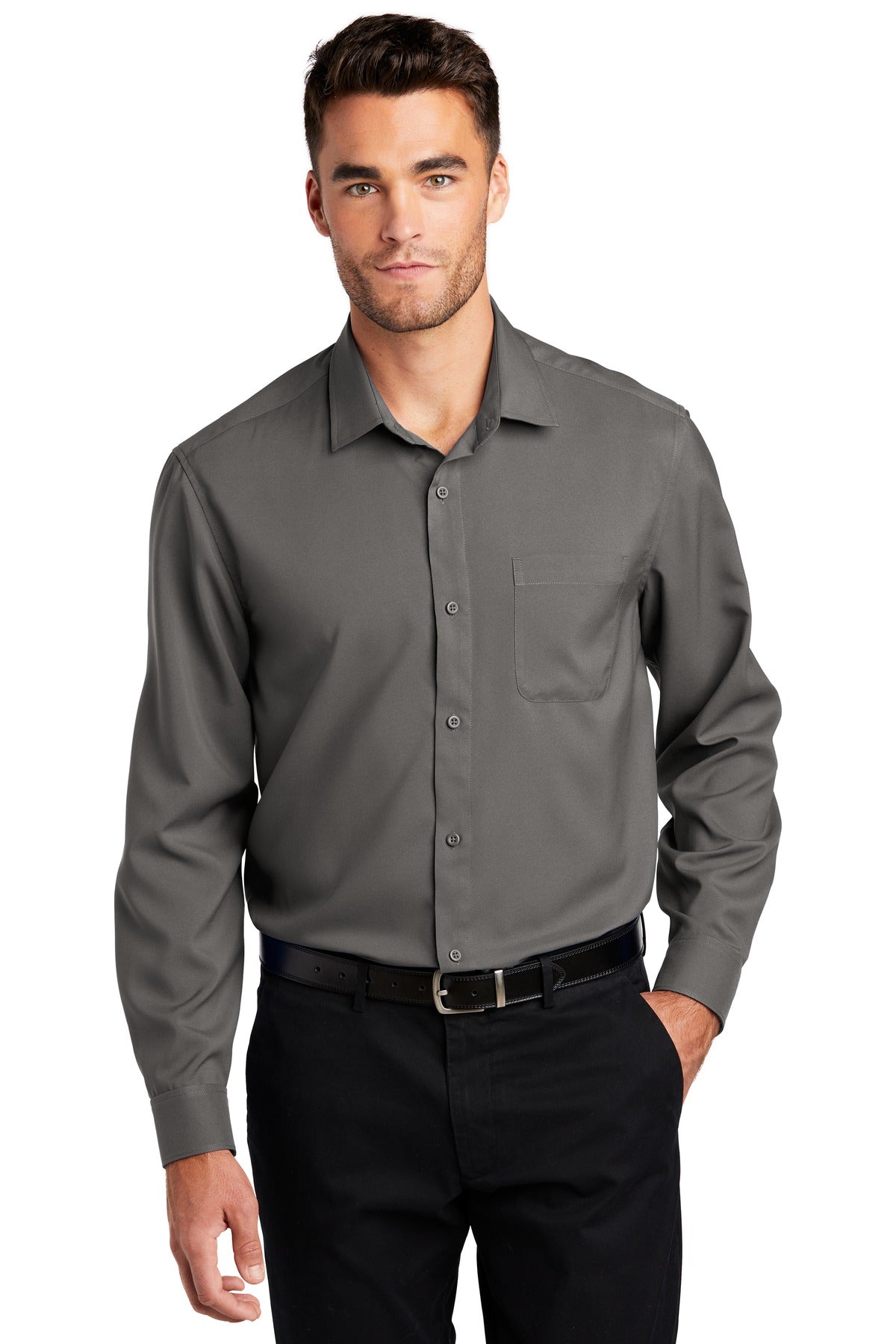 Port Authority ? Long Sleeve Performance Staff Shirt W4