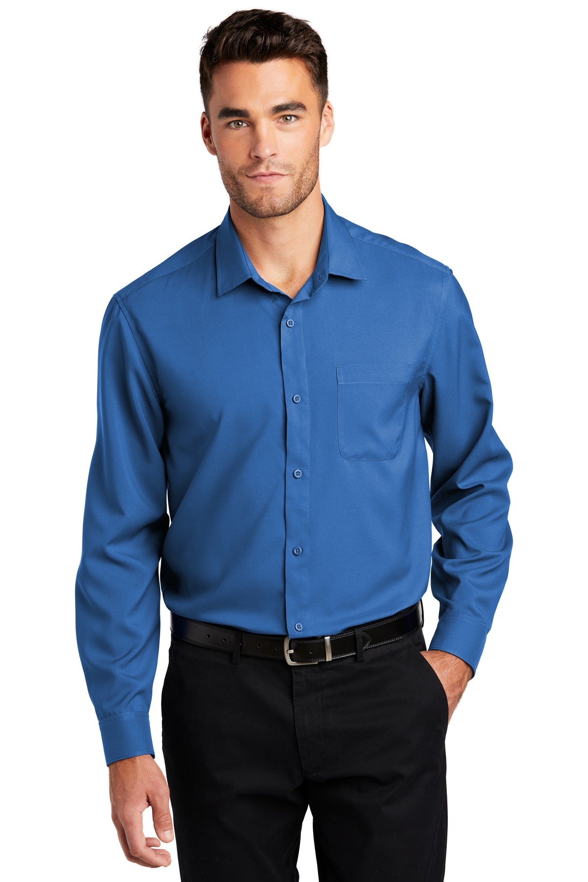 Port Authority ? Long Sleeve Performance Staff Shirt W4