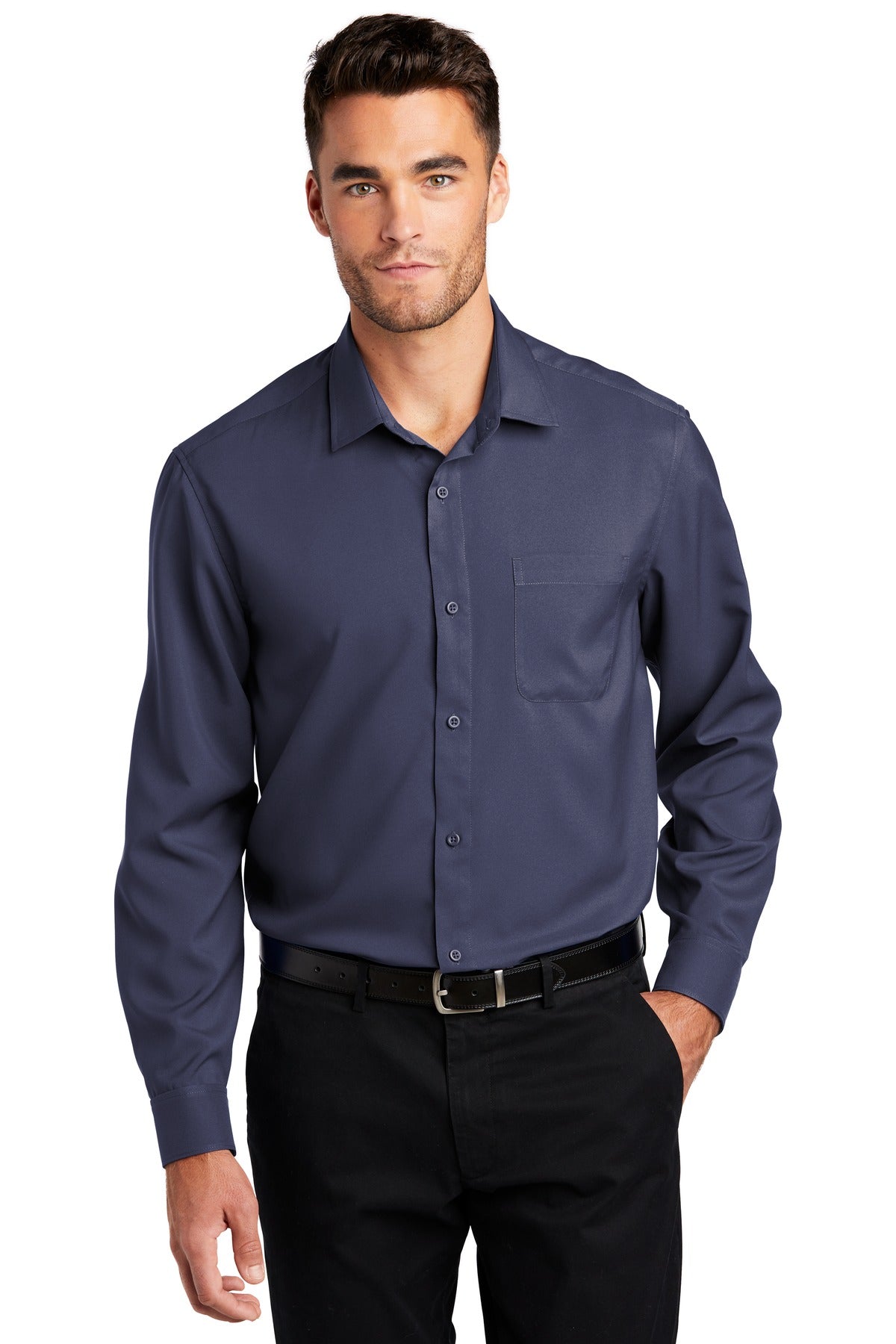Port Authority ? Long Sleeve Performance Staff Shirt W4