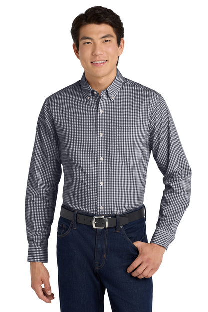 Port Authority ® Broadcloth Gingham Easy Care Shirt