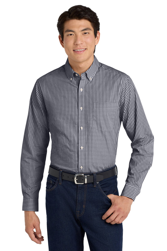 Port Authority ® Broadcloth Gingham Easy Care Shirt