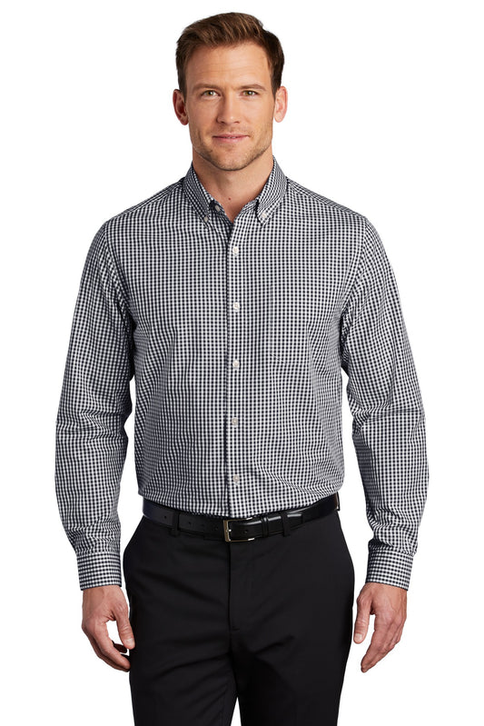 Port Authority ? Broadcloth Gingham Easy Care Shirt W64