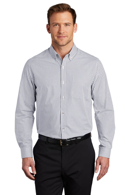 Port Authority ? Broadcloth Gingham Easy Care Shirt W64