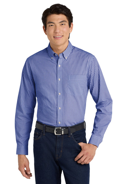 Port Authority ® Broadcloth Gingham Easy Care Shirt