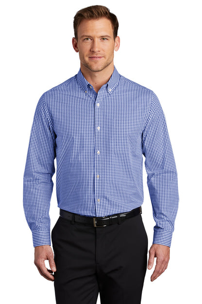 Port Authority ? Broadcloth Gingham Easy Care Shirt W64