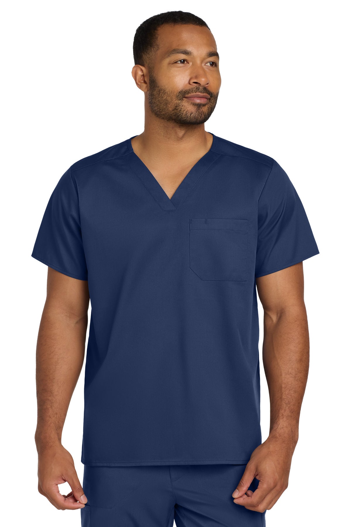 Wink® Unisex WorkFlex Chest Pocket V-Neck Top