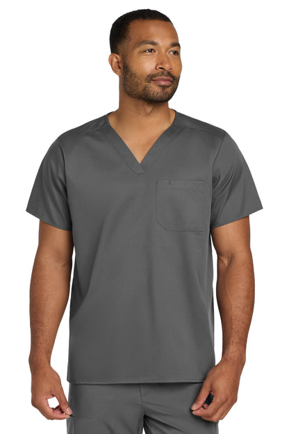 Wink® Unisex WorkFlex Chest Pocket V-Neck Top