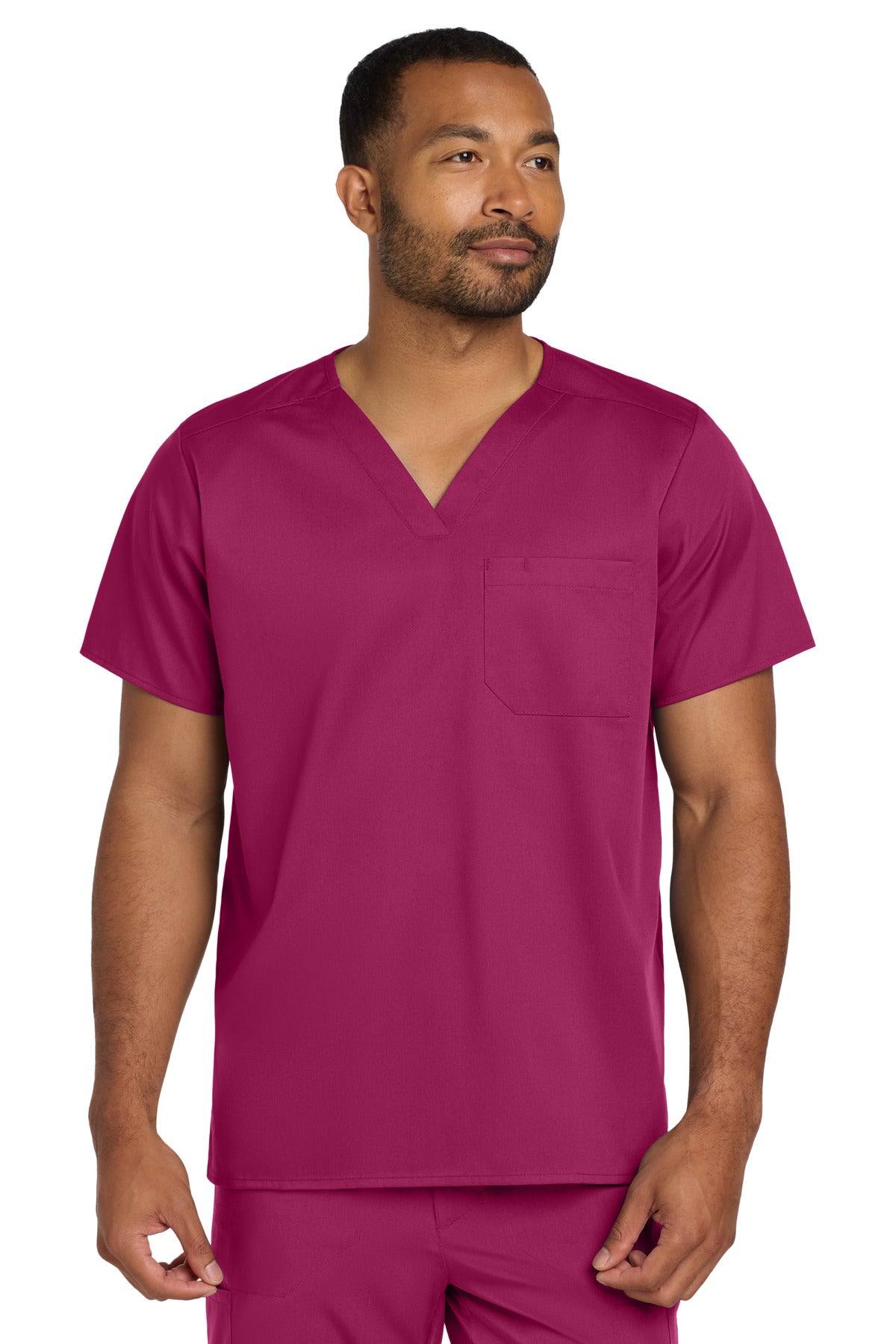 Wink® Unisex WorkFlex Chest Pocket V-Neck Top