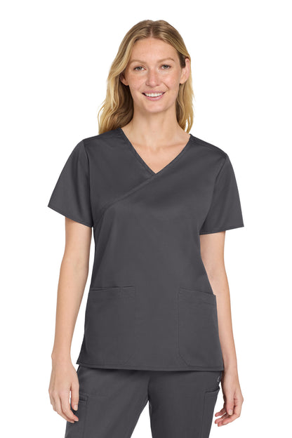 Wink® Women's WorkFlex™ Mock Wrap Top