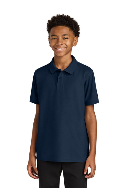 Port Authority® Youth Wearever Signature Pique Polo