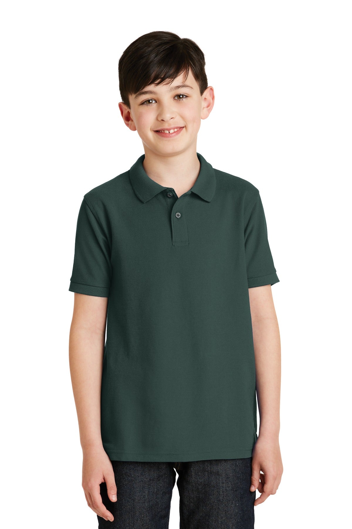Port Authority? Youth Silk Touch? Polo.  Y500