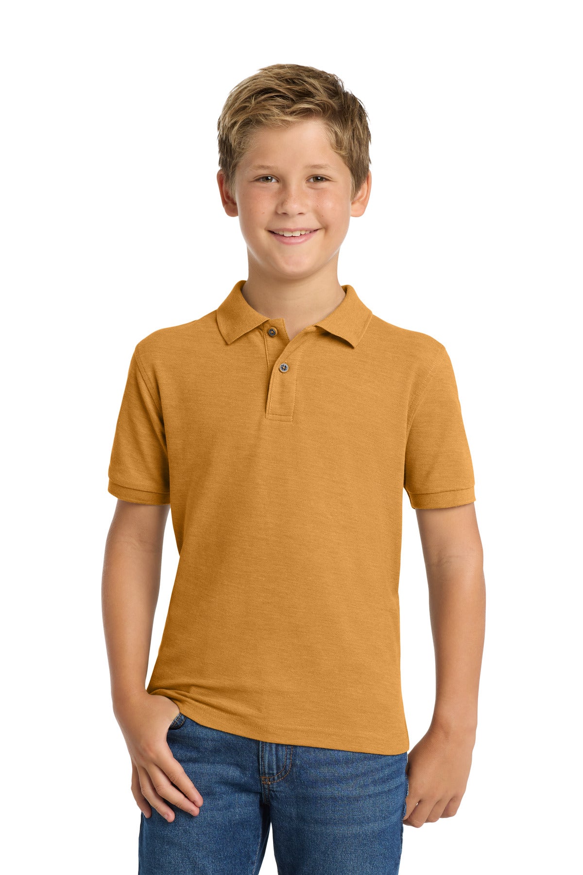 Port Authority® Youth Silk Touch™ Polo