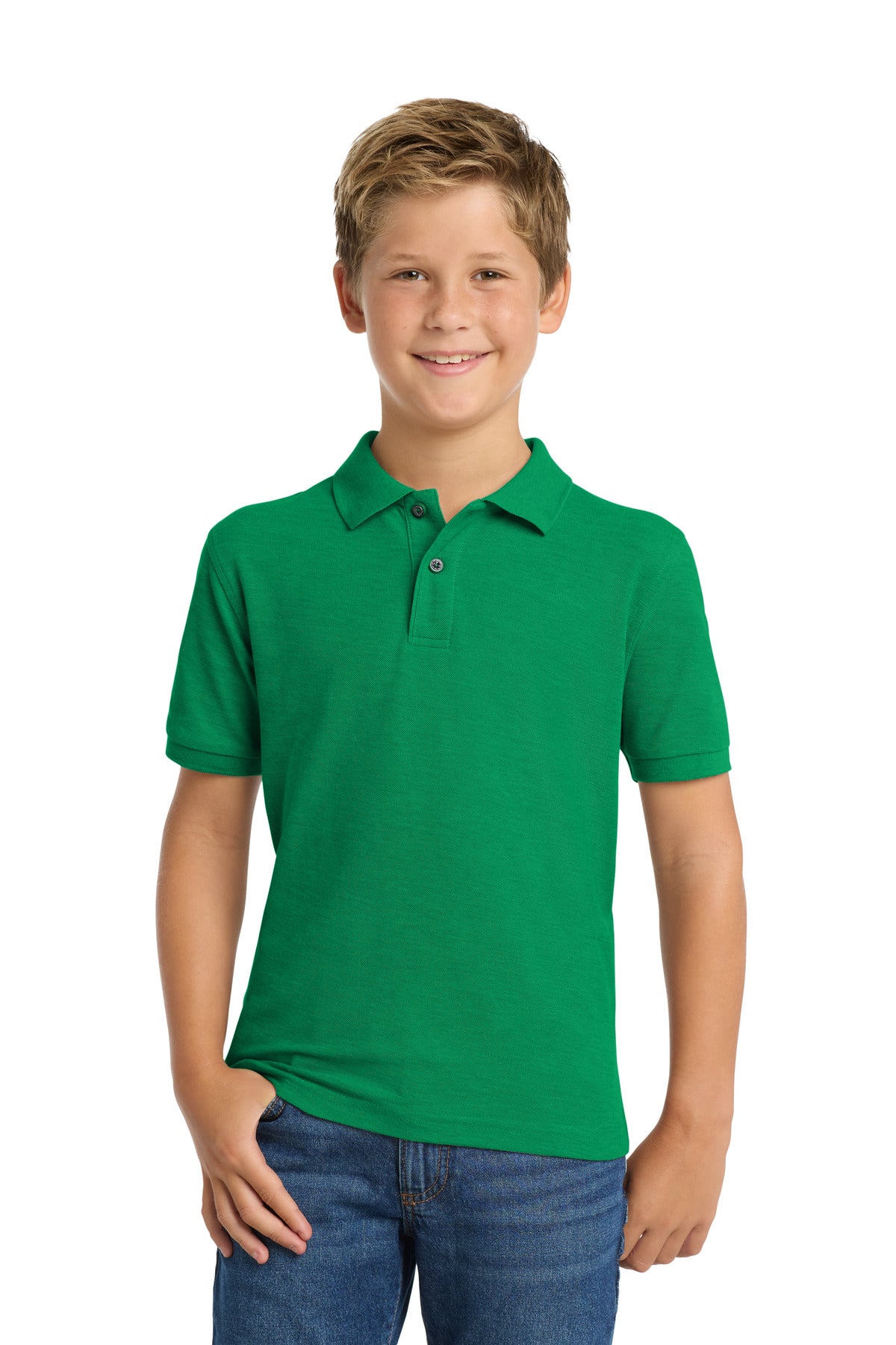 Port Authority® Youth Silk Touch™ Polo