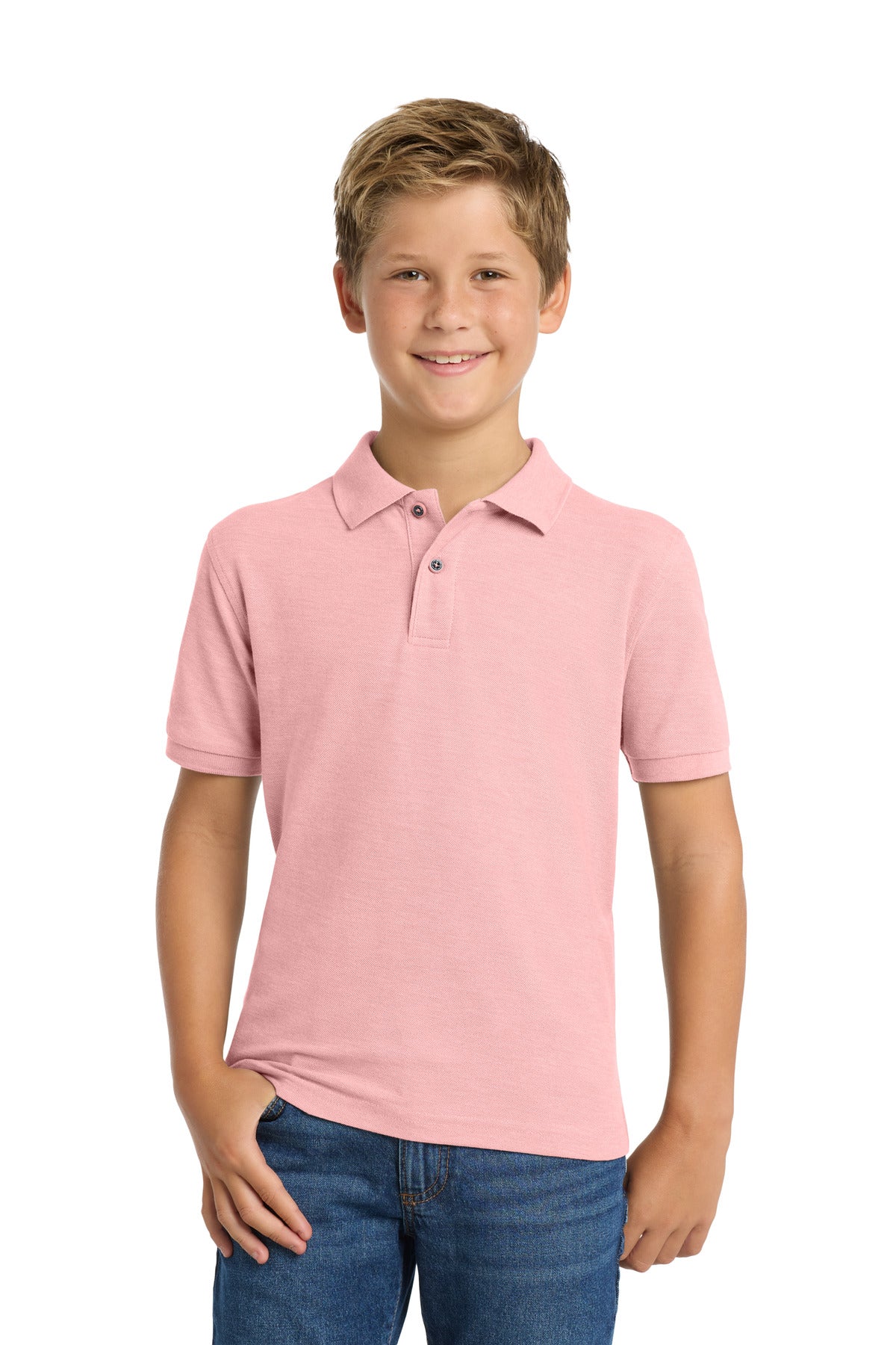 Port Authority® Youth Silk Touch™ Polo