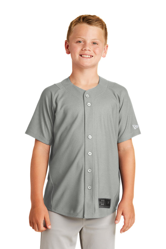 New Era ® Youth Diamond Era Full-Button Jersey