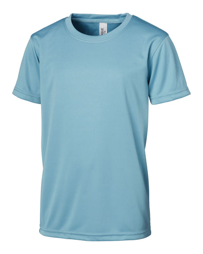 Clique Spin Solution-dyed Performance Jersey Youth Short Sleeve Tee