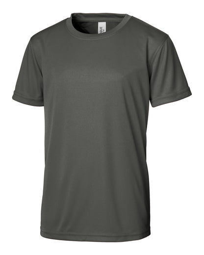 Clique Spin Solution-dyed Performance Jersey Youth Short Sleeve Tee
