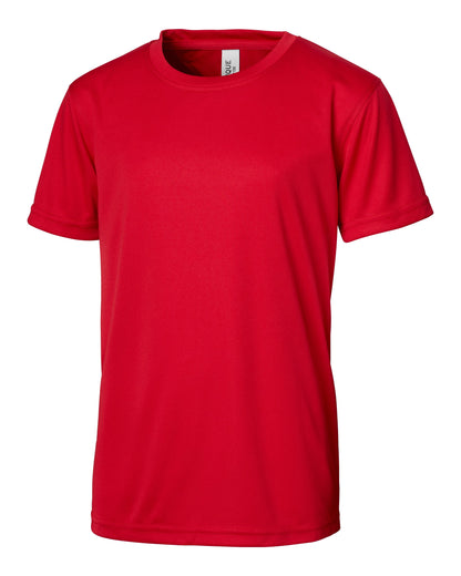 Clique Spin Solution-dyed Performance Jersey Youth Short Sleeve Tee