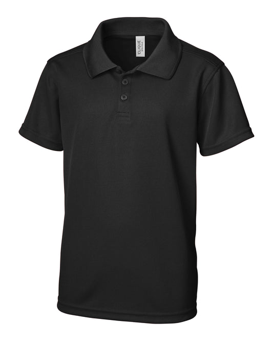 Clique Spin Solution-dyed Performance Pique Youth Polo