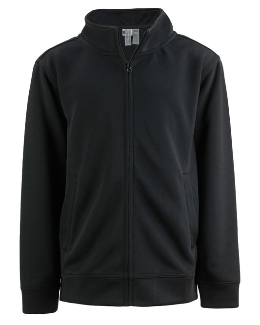 Clique Lift Solution-dyed Performance Youth Full Zip Hooded Sweatshirt