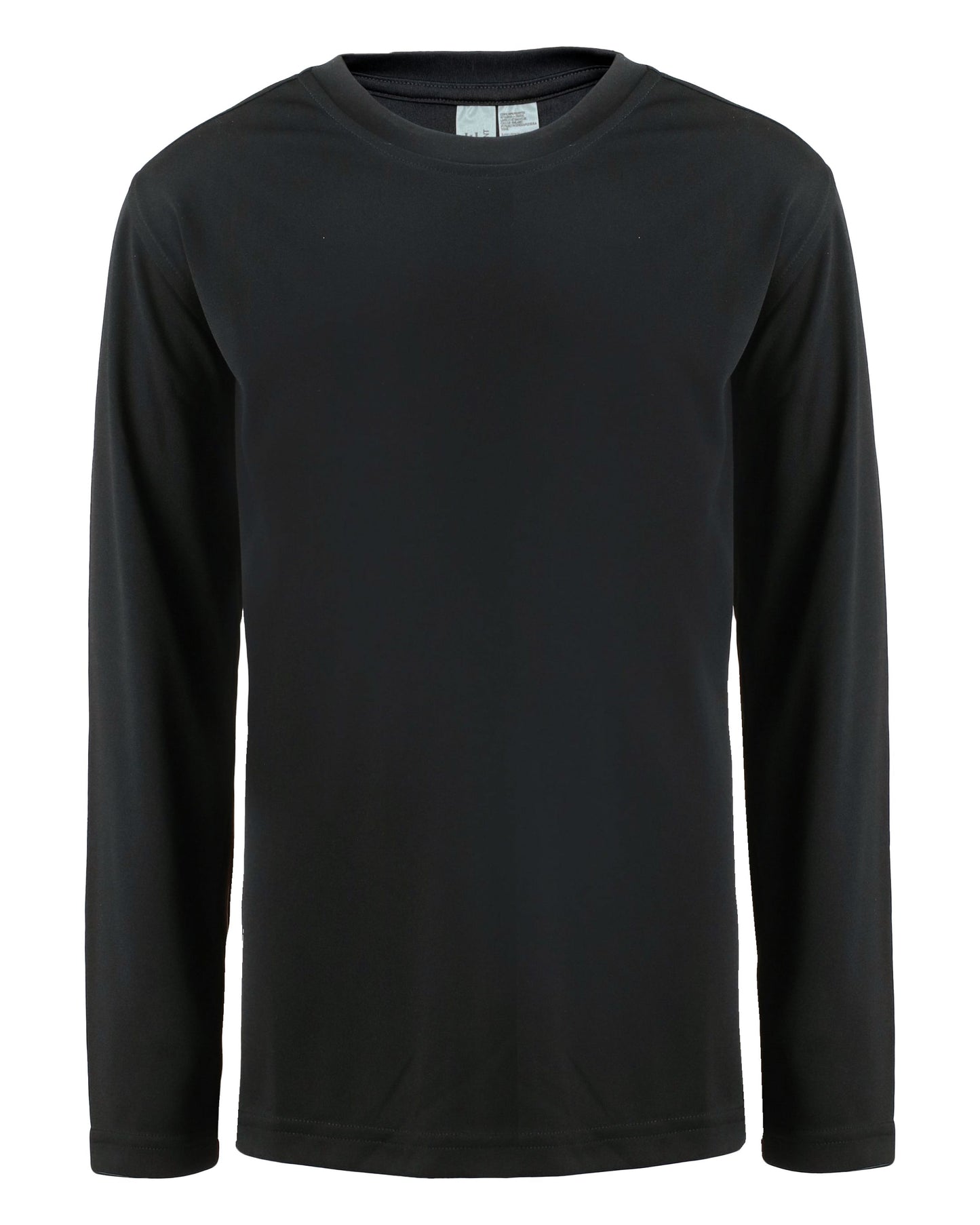 Clique Spin Solution-dyed Performance Jersey Youth Long Sleeve Tee