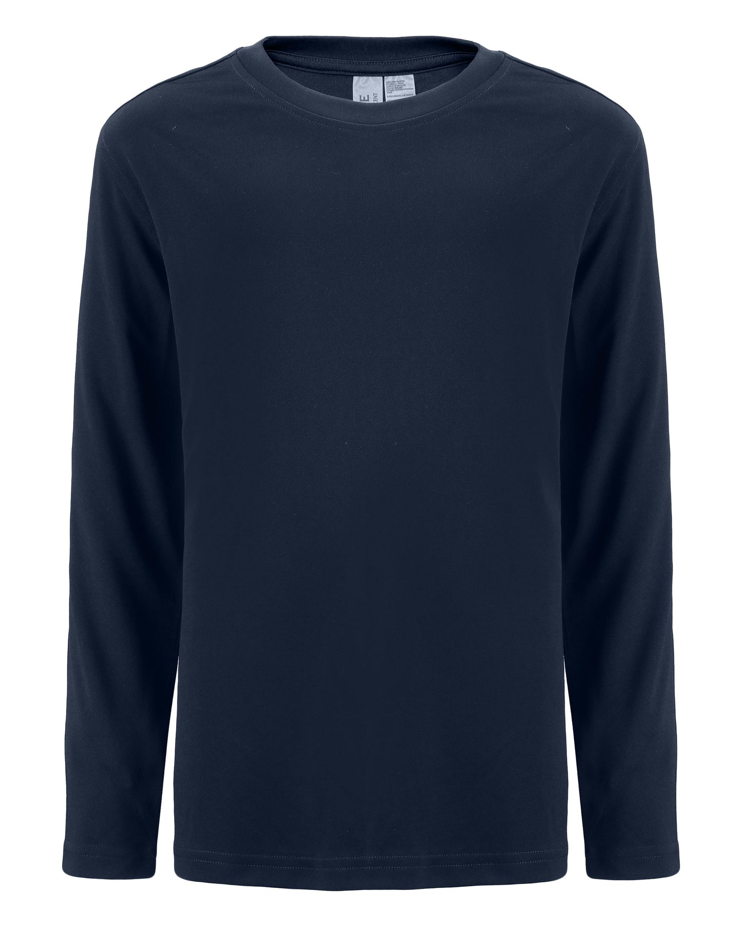 Clique Spin Solution-dyed Performance Jersey Youth Long Sleeve Tee