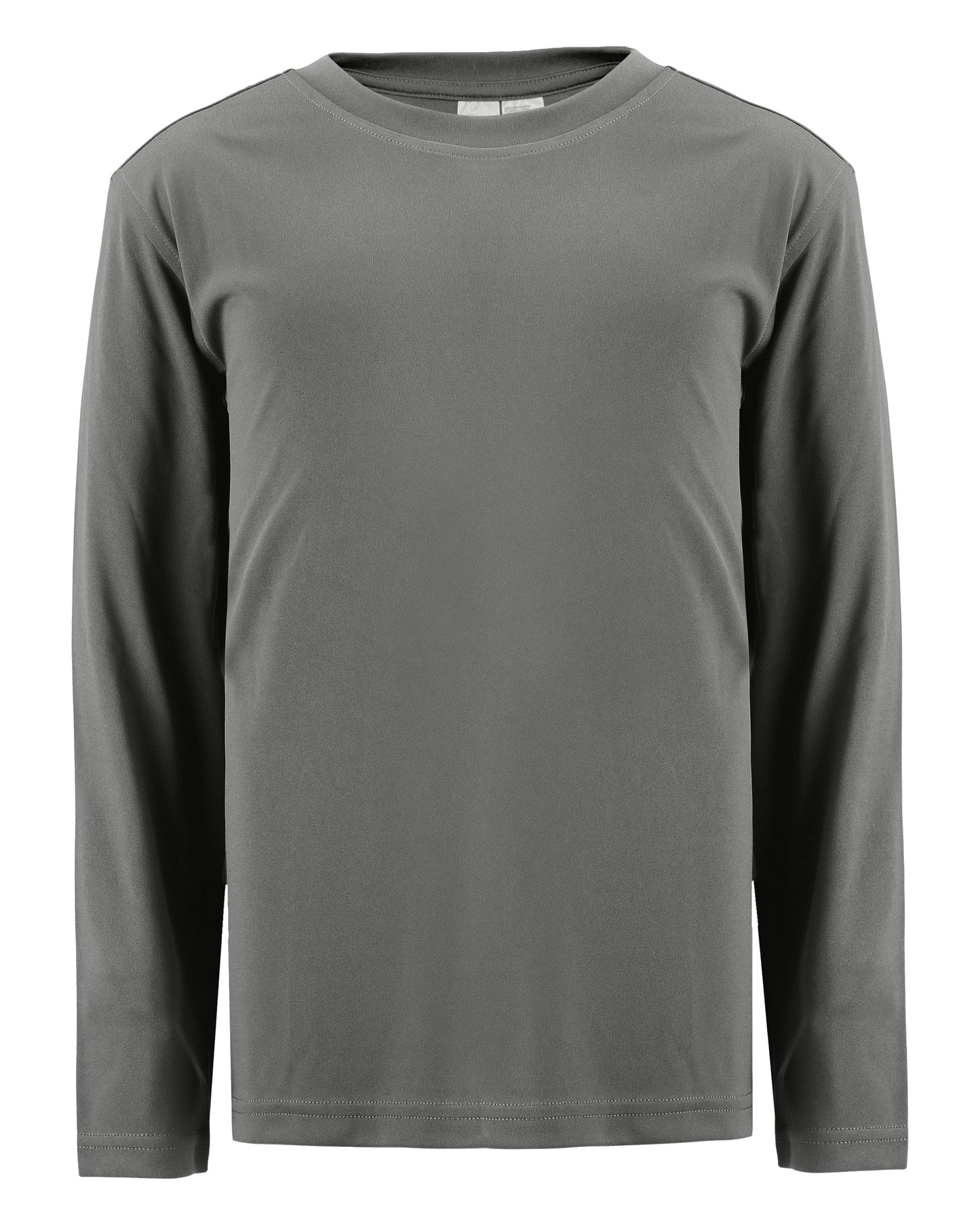 Clique Spin Solution-dyed Performance Jersey Youth Long Sleeve Tee