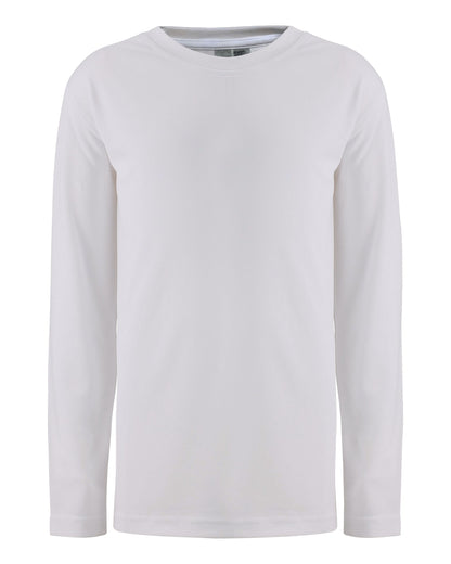 Clique Spin Solution-dyed Performance Jersey Youth Long Sleeve Tee
