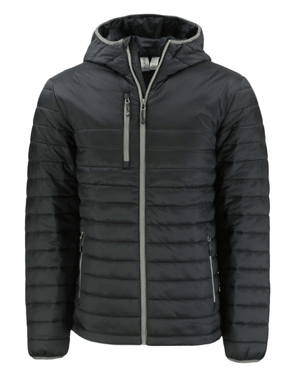 Clique Valhalla Recycled Insulated Puffer Youth Full Zip Vest