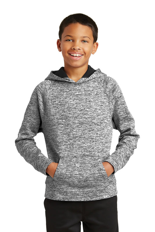 Sport-Tek? Youth PosiCharge? Electric Heather Fleece Ho