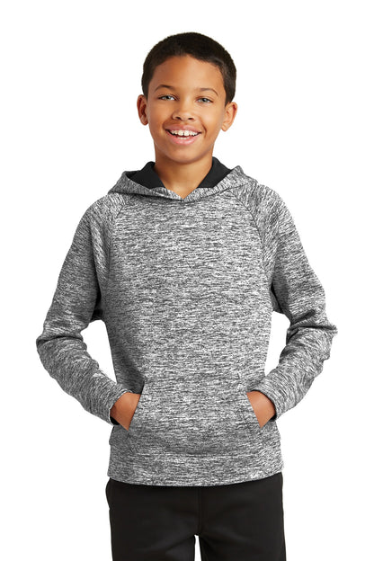 Sport-Tek? Youth PosiCharge? Electric Heather Fleece Ho