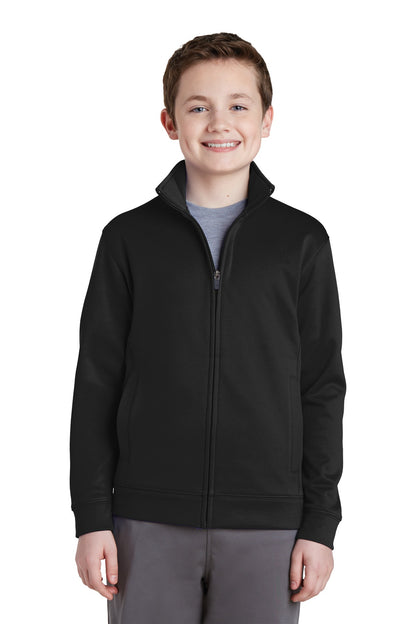 Sport-Tek? Youth Sport-Wick? Fleece Full-Zip Jacket.  Y