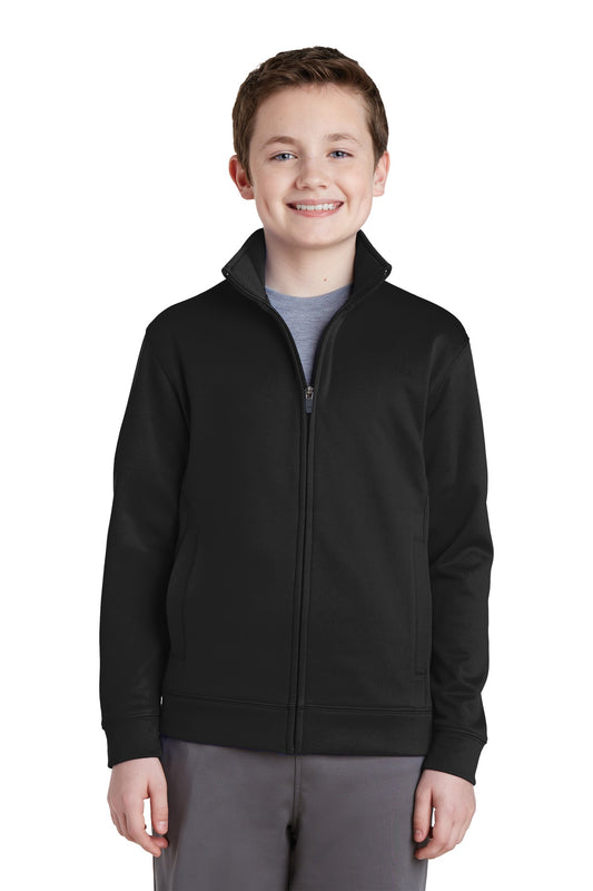 Sport-Tek? Youth Sport-Wick? Fleece Full-Zip Jacket.  Y