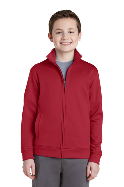 Sport-Tek? Youth Sport-Wick? Fleece Full-Zip Jacket.  Y