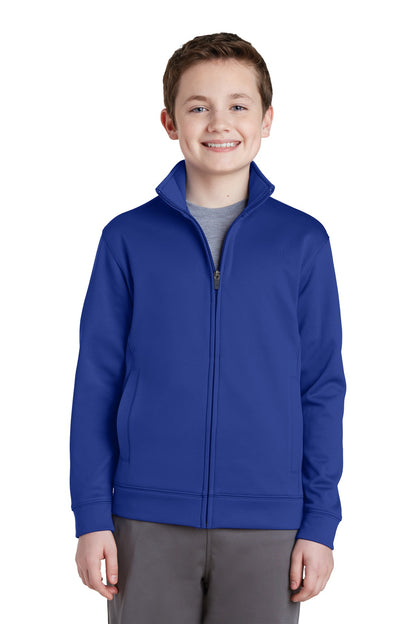 Sport-Tek? Youth Sport-Wick? Fleece Full-Zip Jacket.  Y