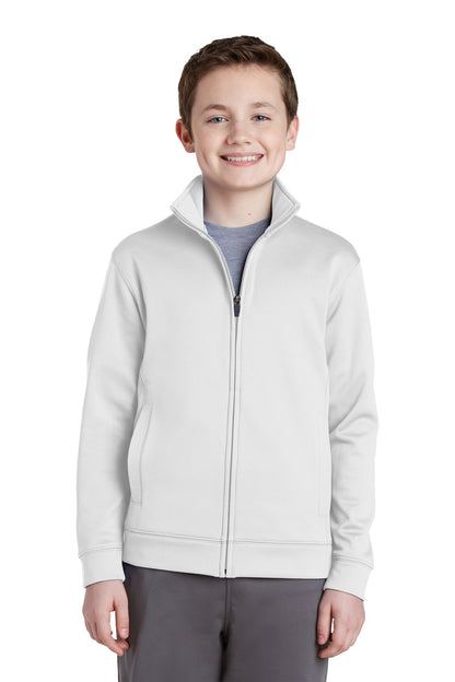 Sport-Tek? Youth Sport-Wick? Fleece Full-Zip Jacket.  Y
