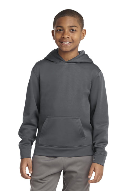Sport-Tek? Youth Sport-Wick? Fleece Hooded Pullover. YS