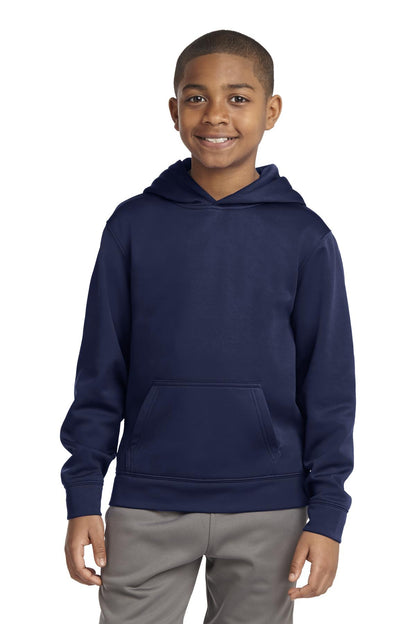 Sport-Tek? Youth Sport-Wick? Fleece Hooded Pullover. YS