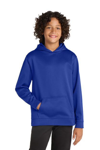 Sport-Tek® Youth Sport-Wick® Fleece Hooded Pullover