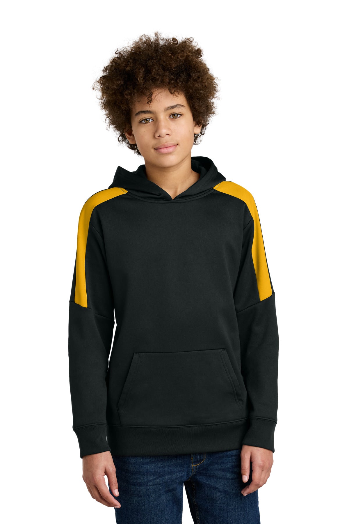Sport-Tek? Youth Sport-Wick? Fleece United Pullover Hoo