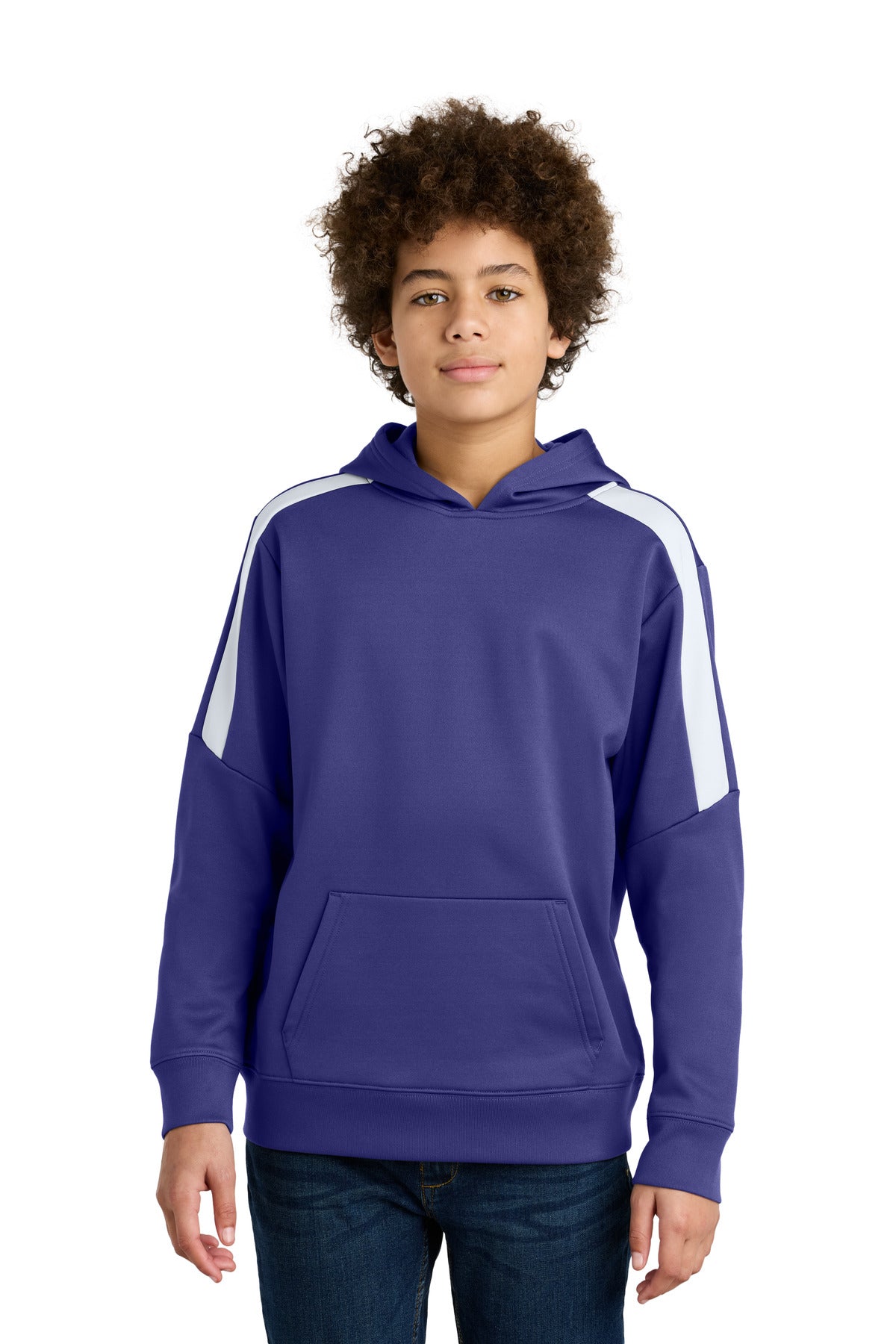Sport-Tek? Youth Sport-Wick? Fleece United Pullover Hoo