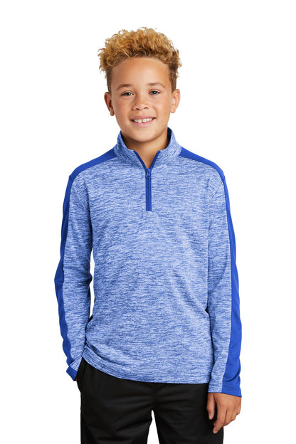 Sport-Tek ? Youth PosiCharge ? Electric Heather Colorbl