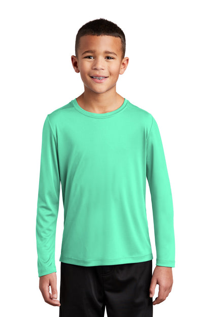 Sport-Tek ? Youth Posi-UV? Pro Long Sleeve Tee. YST420L