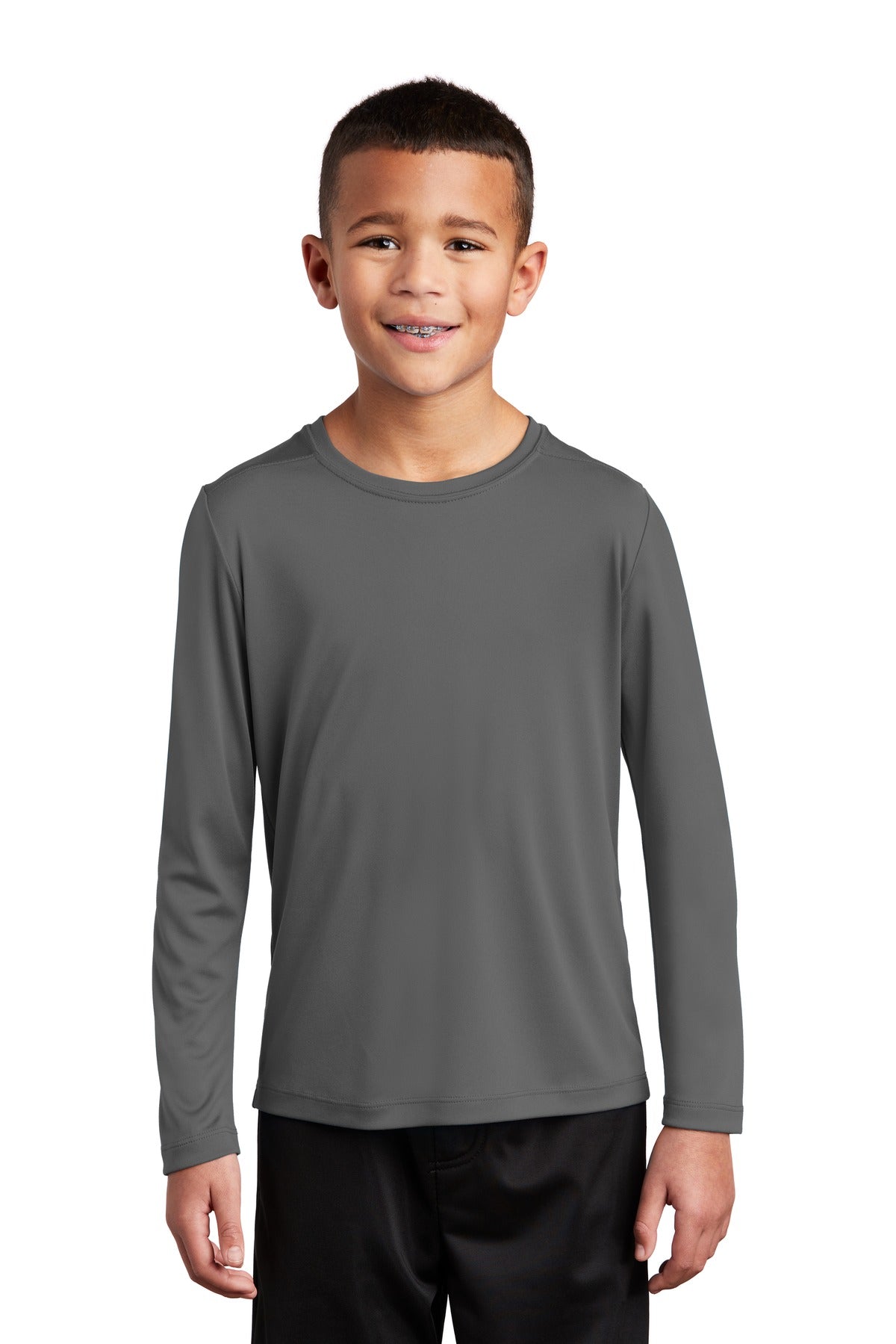 Sport-Tek ? Youth Posi-UV? Pro Long Sleeve Tee. YST420L