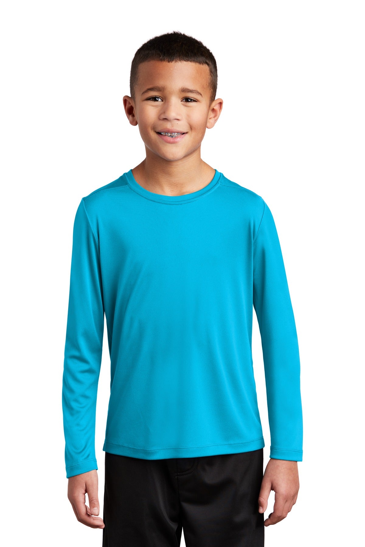 Sport-Tek ? Youth Posi-UV? Pro Long Sleeve Tee. YST420L