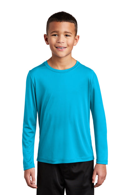Sport-Tek ? Youth Posi-UV? Pro Long Sleeve Tee. YST420L