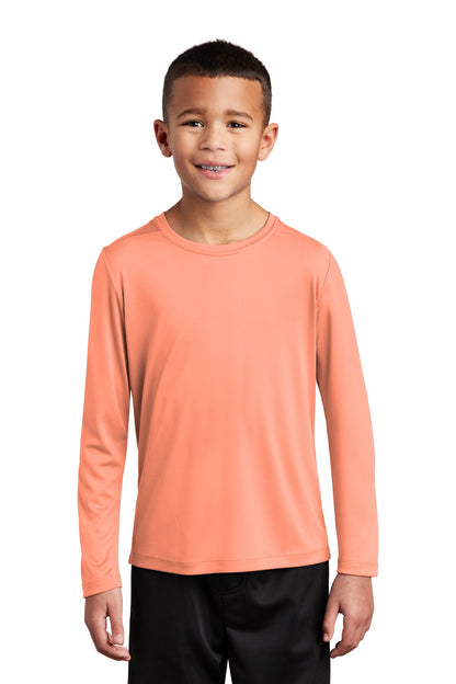 Sport-Tek ? Youth Posi-UV? Pro Long Sleeve Tee. YST420L