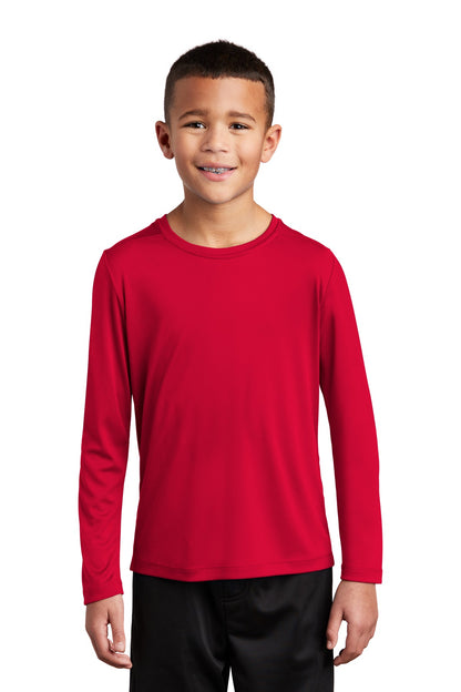 Sport-Tek ? Youth Posi-UV? Pro Long Sleeve Tee. YST420L