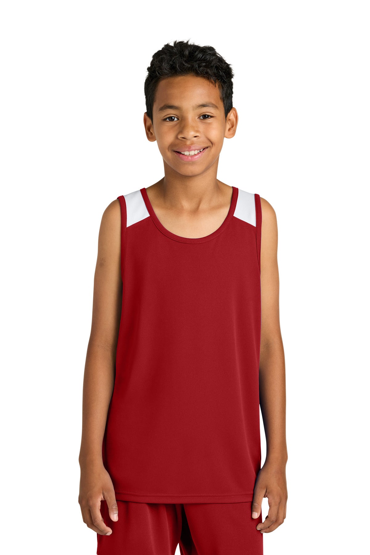 Sport-Tek® Youth Club Track Tank