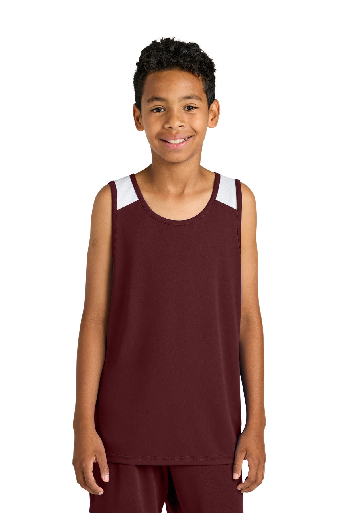 Sport-Tek® Youth Club Track Tank